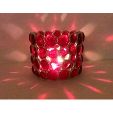 Candle Holder Votive Valentine Red - Home Decor - Seashell Lampshades