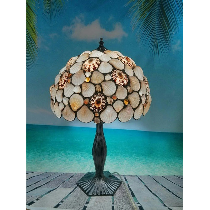 Scallop shell lamp on sale