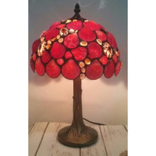 Sea Shell Table Lamp Light Fixture Stained Glass East Village Artisans - Seashell Lampshades